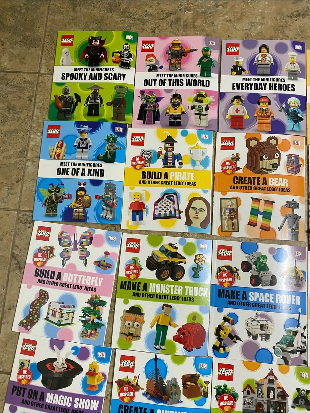 My LEGO World Collection Box Set 24 of 25 Books (Vol 1 Missing) Build Ideas